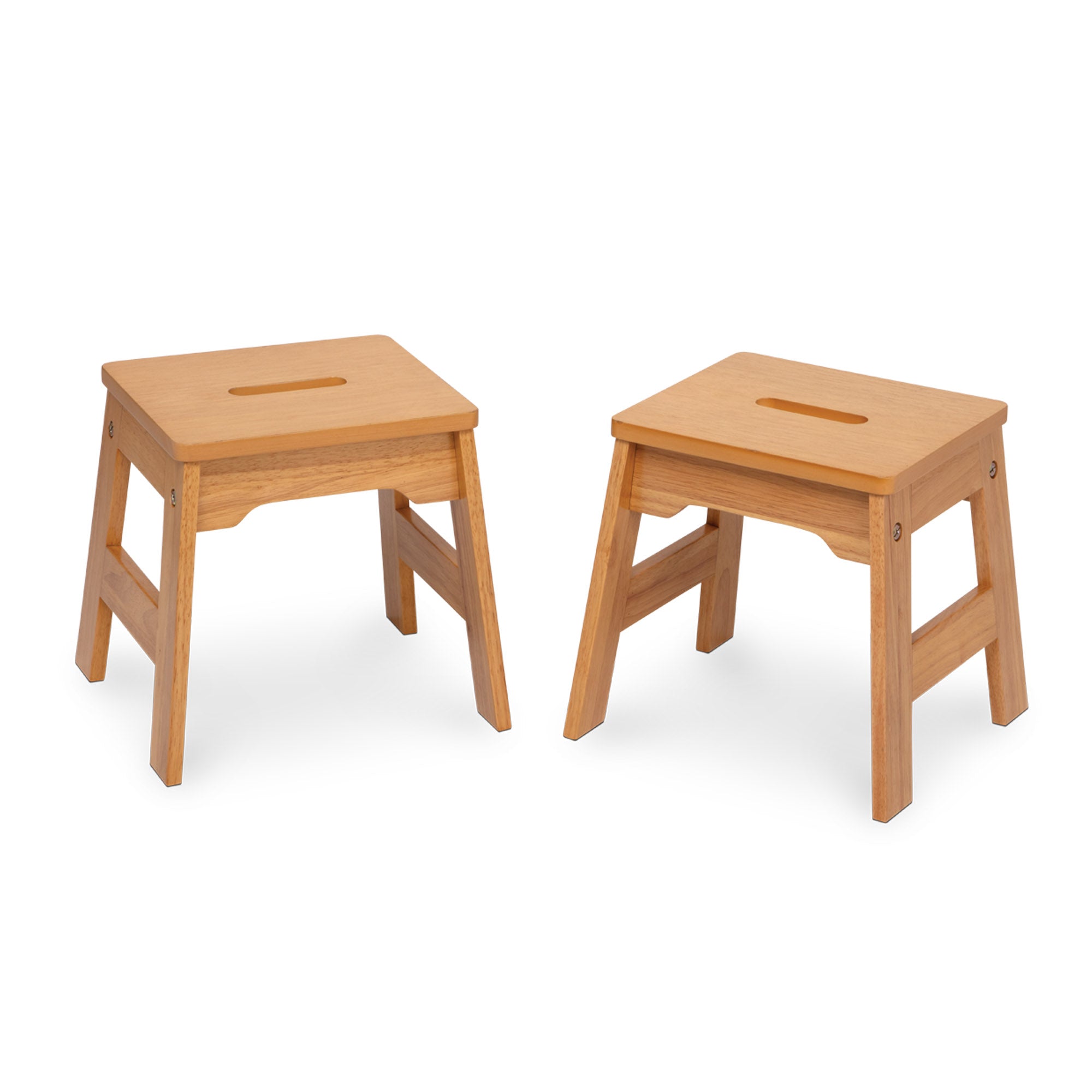 Wooden Stools ?C Set of 2 - Image 3