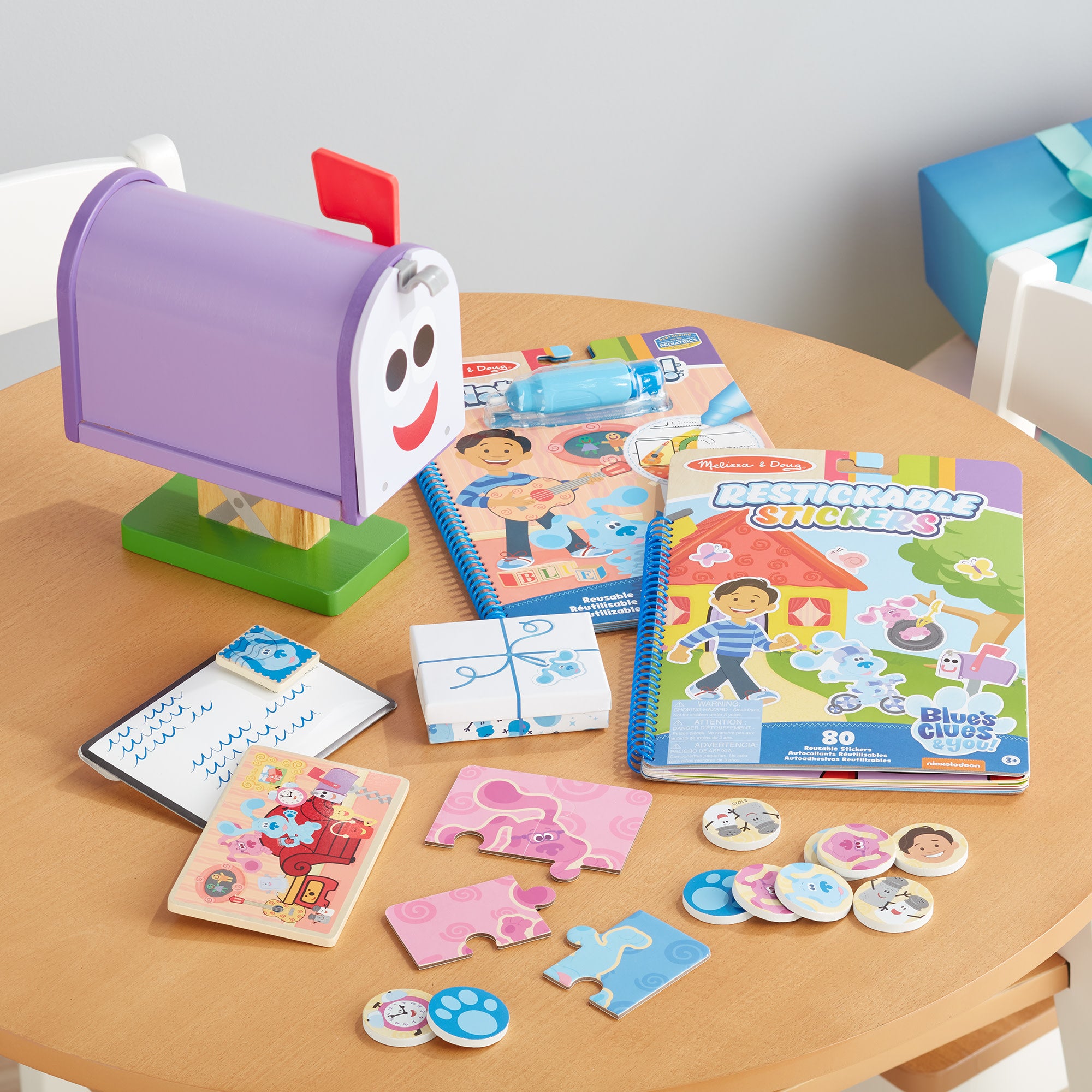 Blue's Clues & You! Restickable Stickers Pad - Places Blue Loves - Image 7