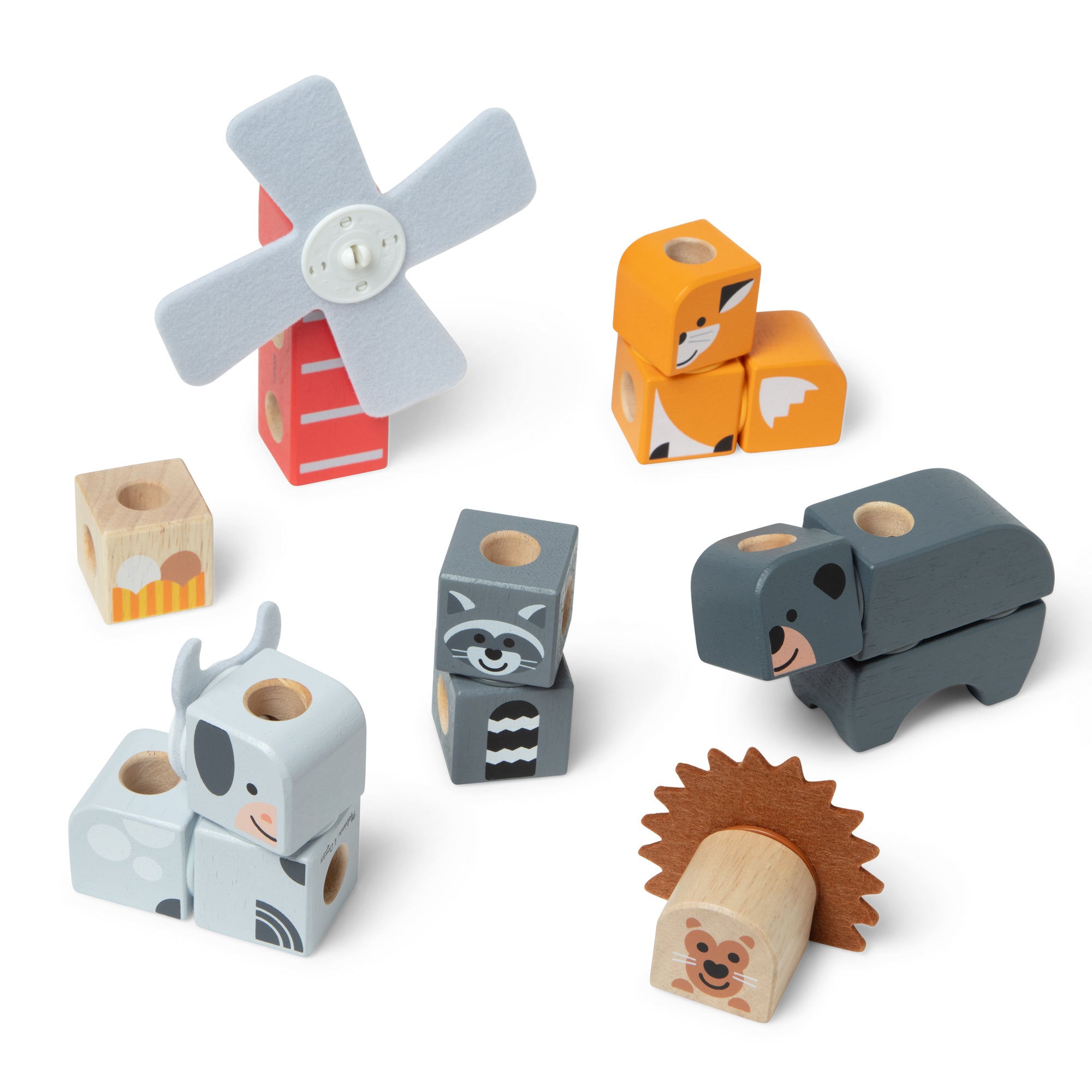 Blockables? Play Sets Farm Friends and Woodland Friends 2-Pack Bundle