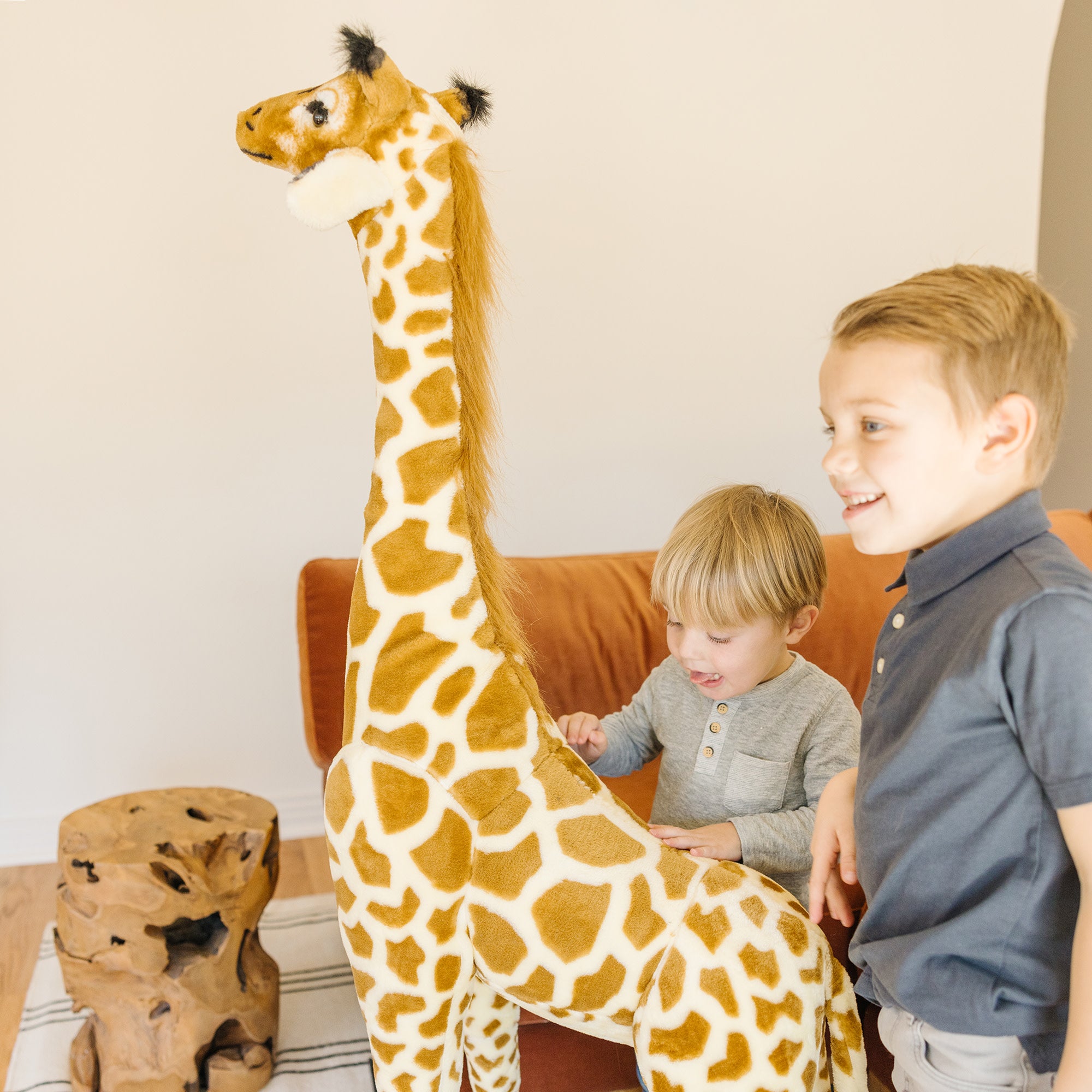 Giraffe Lifelike Plush Stuffed Animal - Image 7