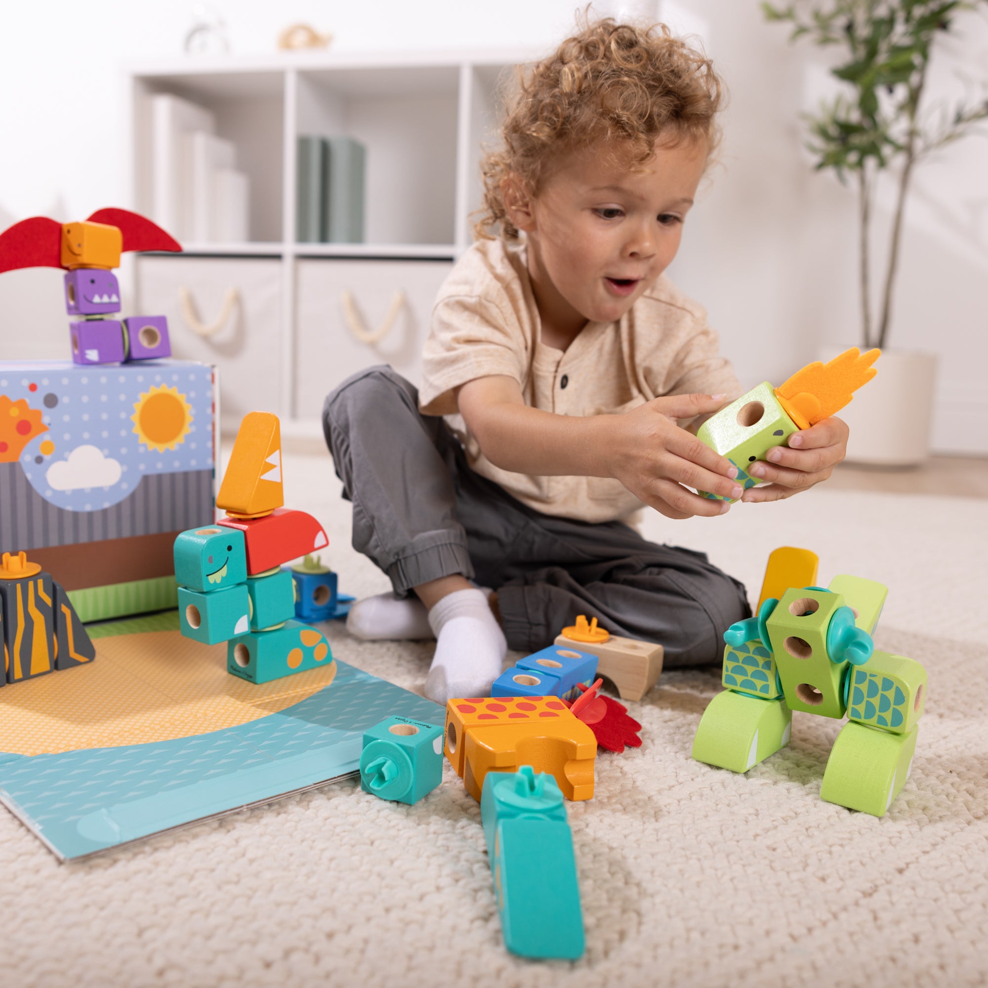 Blockables? Dinosaur Play Set - Image 2