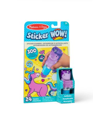 Sticker WOW!? Activity Pad & Sticker Stamper - Purple Unicorn
