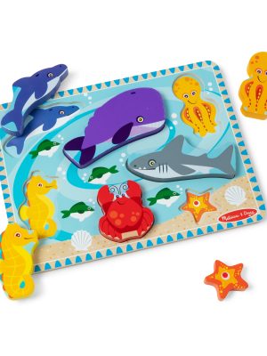 Sea Creatures Chunky Puzzle - 7 Pieces