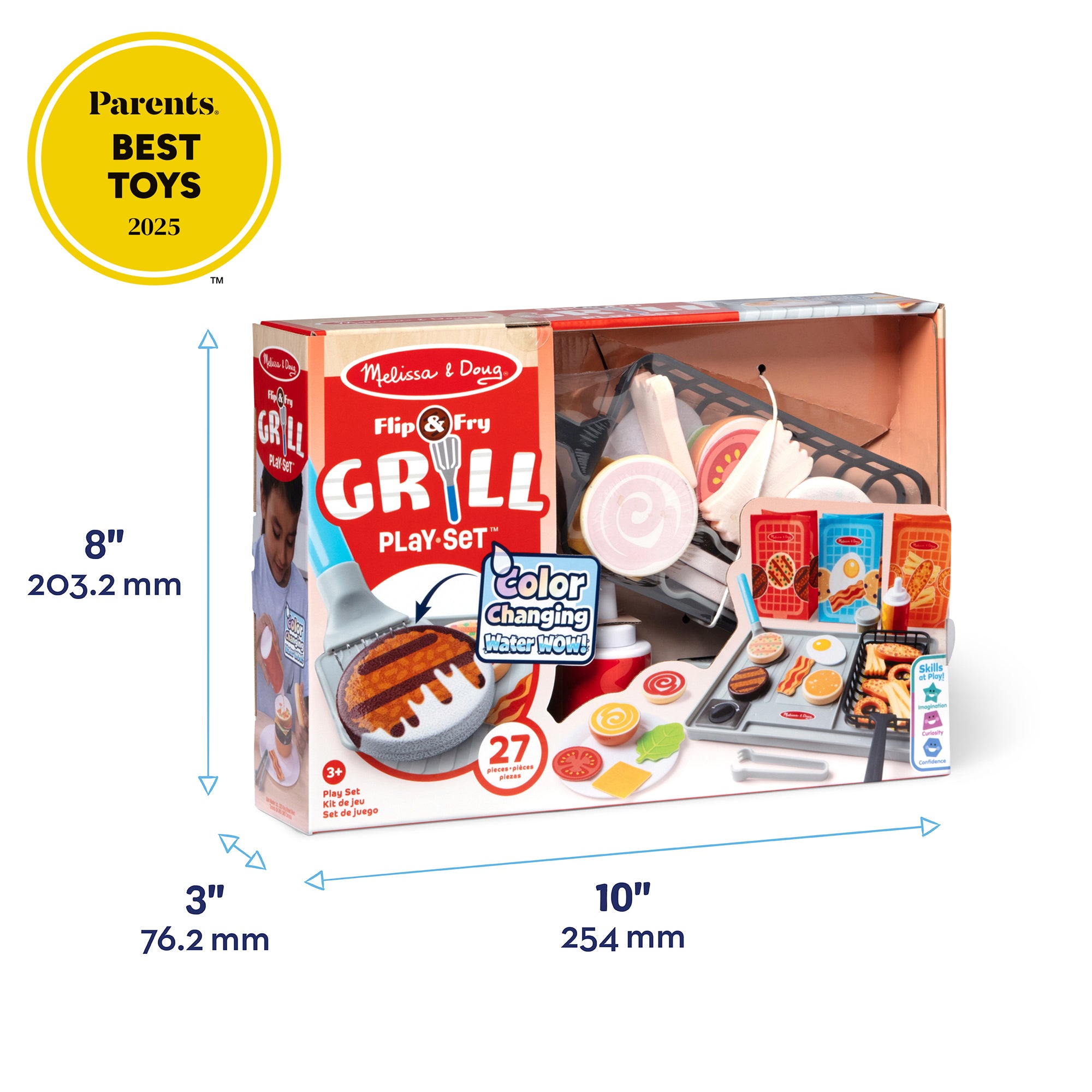 Flip & Fry Grill Play Set with Color Changing Water WOW! - Image 3