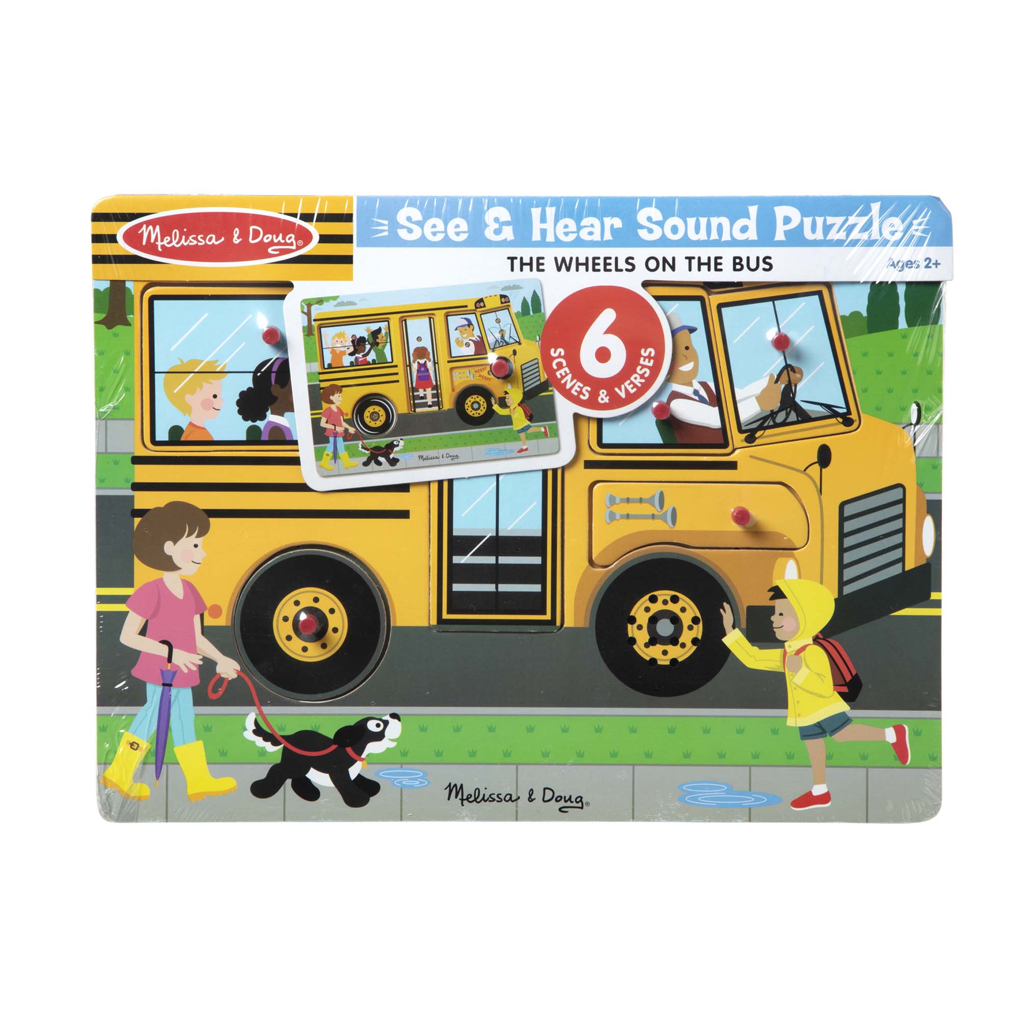 The Wheels on the Bus Song Puzzle - 6 Pieces - Image 3
