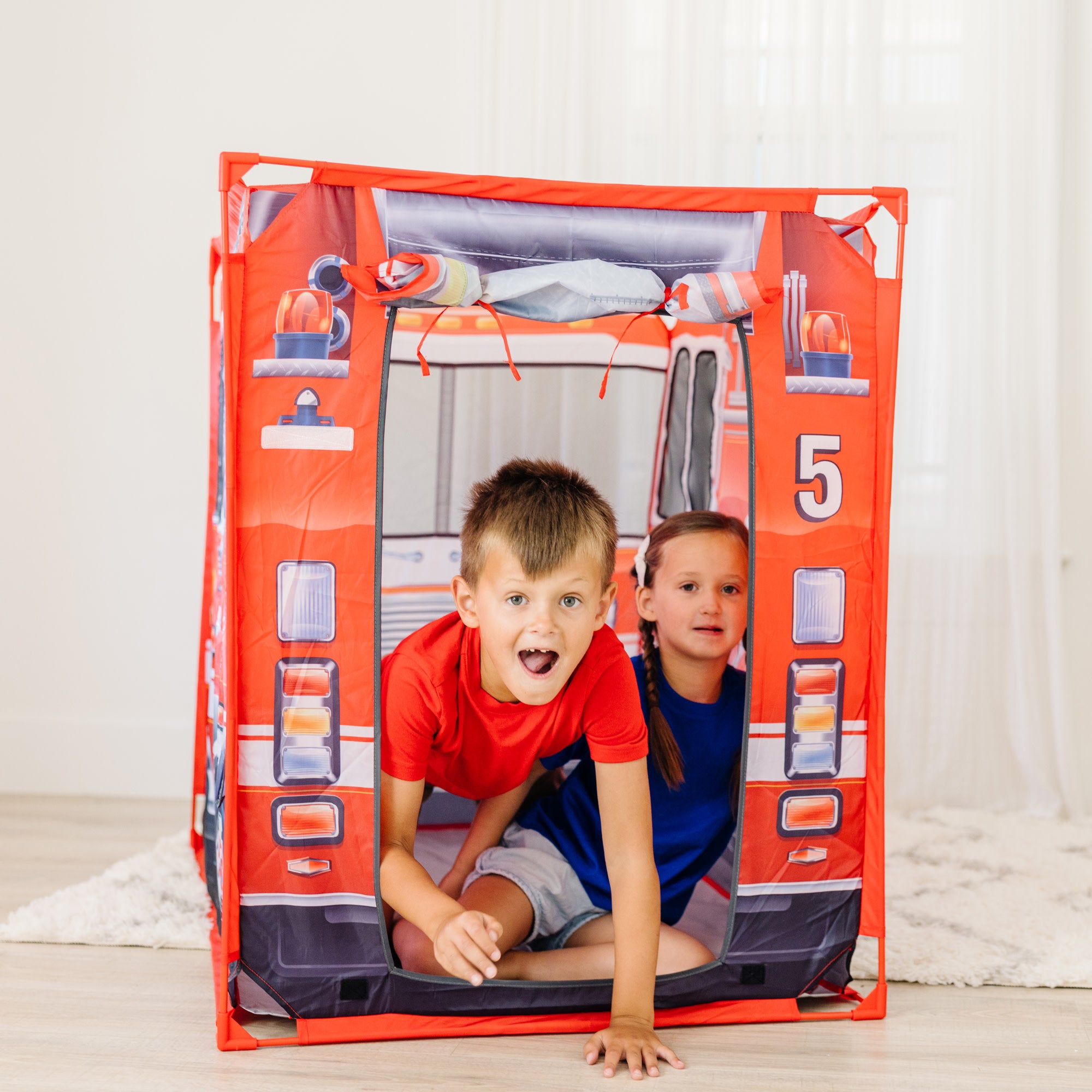 Fire Truck Play Tent - Image 7