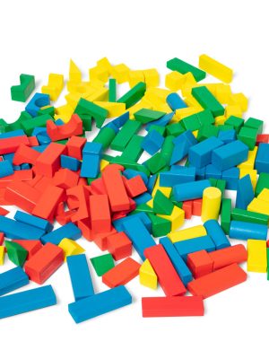 200 Piece Wood Blocks Set