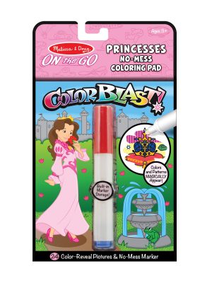 On the Go? ColorBlast Color Reveal Pad ?C Princess