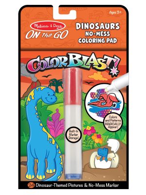 On the Go? ColorBlast Color Reveal Pad ?C Dinosaur