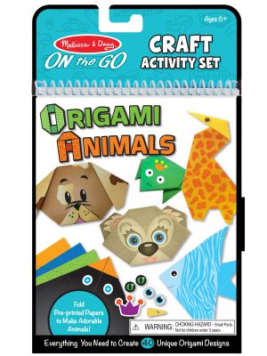 On the Go Origami Animals Craft Activity Set