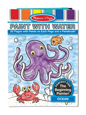 Paint With Water Activity Book - Ocean