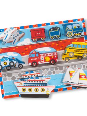 Vehicles Chunky Puzzle - 9 Pieces