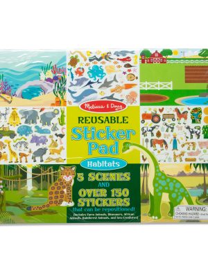 Reusable Sticker Pad - Habitats