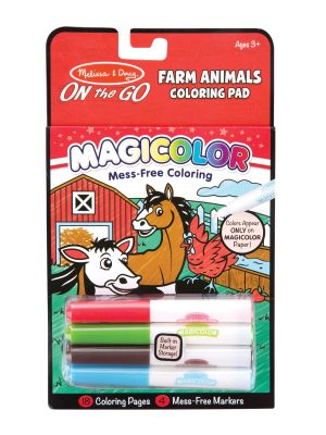 On the Go Magicolor Coloring Pad - Farm Animals