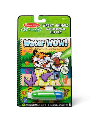 Water Wow! Water-Reveal Flip Pad - Wacky Animals