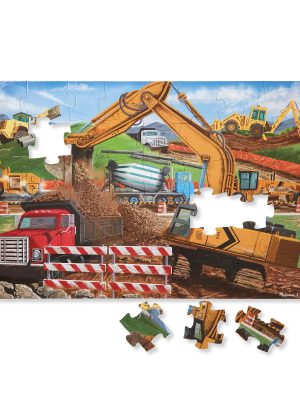 Building Site Floor Puzzle - 48 Pieces