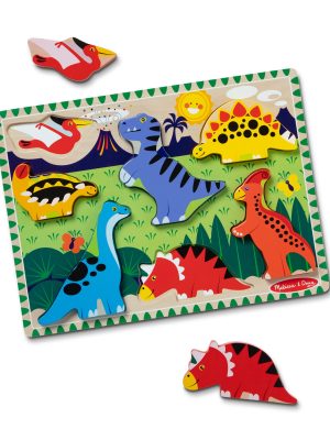 Dinosaurs Chunky Puzzle - 7 Pieces