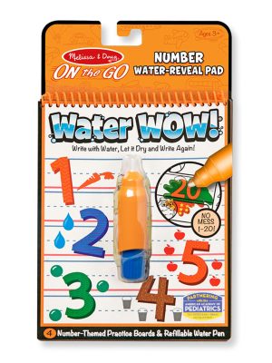 Water Wow! Water-Reveal Activity Pad - Numbers