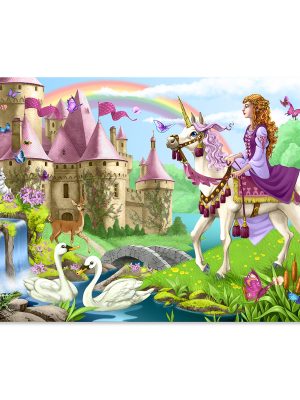 Fairy Tale Castle Floor Puzzle - 48 Pieces