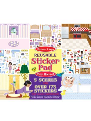 Reusable Sticker Pad - Play House!