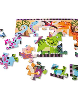 Dinosaur Dawn Floor Puzzle - 24 Pieces