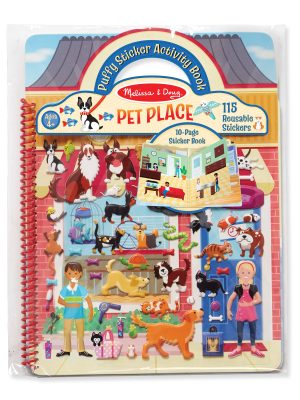 Puffy Sticker Activity Book - Pet Place