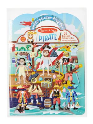 Puffy Sticker Play Set - Pirate