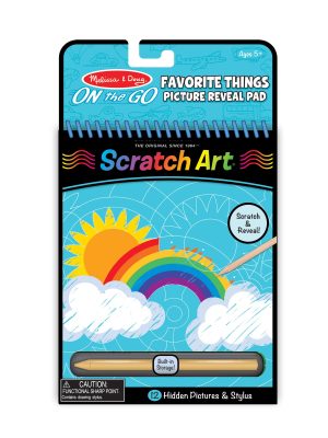 On the Go Scratch Art Picture Reveal Pad - Favorite Things