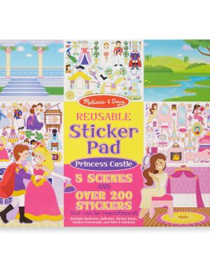 Reusable Sticker Pad - Princess Castle