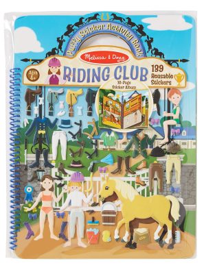 Puffy Sticker Activity Book - Riding Club