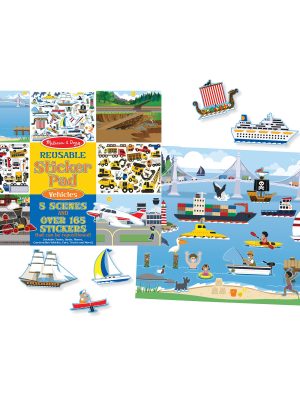 Reusable Sticker Pad - Vehicles