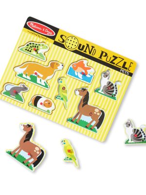 Pets Sound Puzzle - 8 Pieces