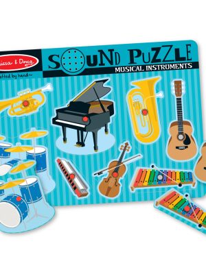 Musical Instruments Sound Puzzle - 8 Pieces