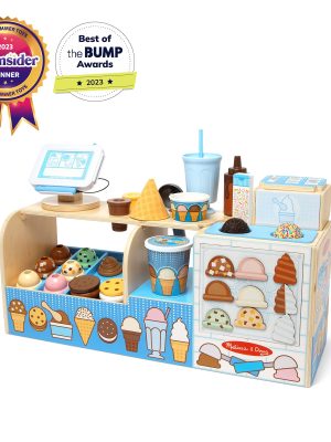 Wooden Cool Scoops Ice Creamery