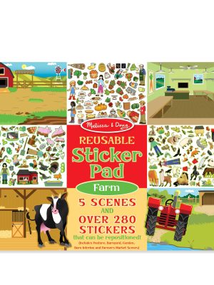 Reusable Sticker Pad - Farm