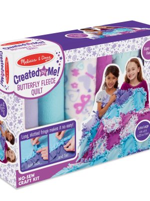 Created by Me! Butterfly Fleece Quilt