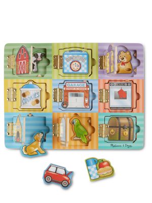 Wooden Magnetic Hide & Seek Board