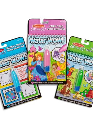 Water Wow!? 3-Pack: Colors & Shapes. Fairy Tales. Animals