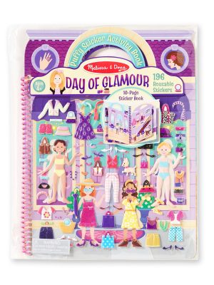 Puffy Sticker Activity Book - Day of Glamour