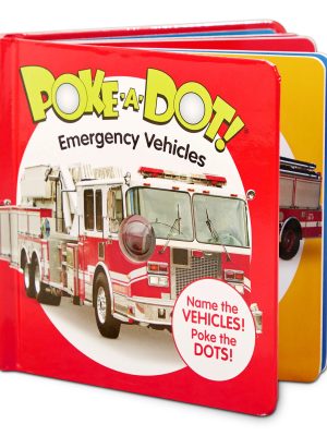 Poke-a-Dot: Emergency Vehicles Board Book