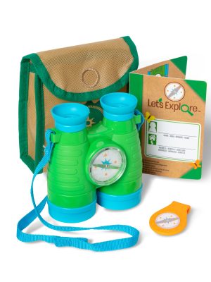Let's Explore Binoculars & Compass Play Set