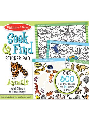 Seek & Find Sticker Pad ?C Animals