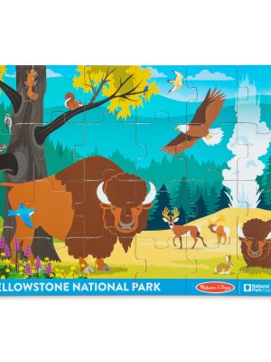 Yellowstone National Park Wooden Jigsaw Puzzle ?C 24 Pieces