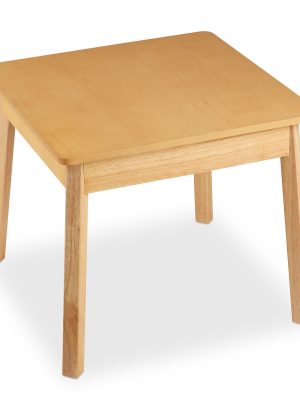 Child's Wooden Square Table