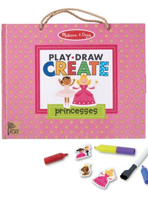Natural Play: Play. Draw. Create Reusable Drawing & Magnet Kit ?C Princesses