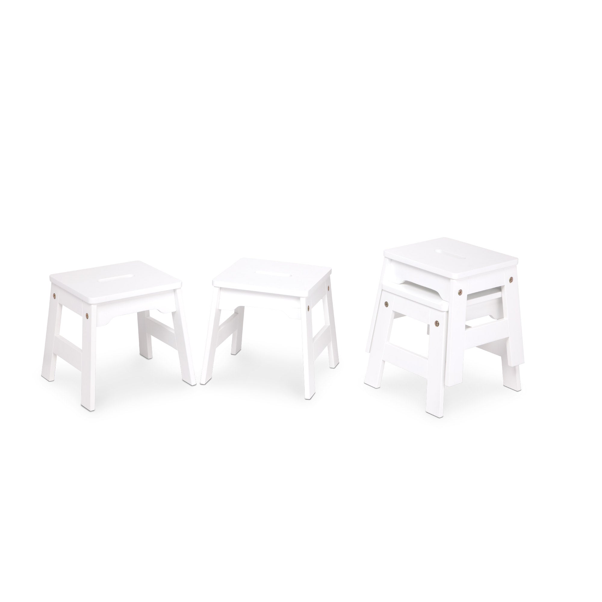 Wooden Stools ?C Set of 4 - Image 3