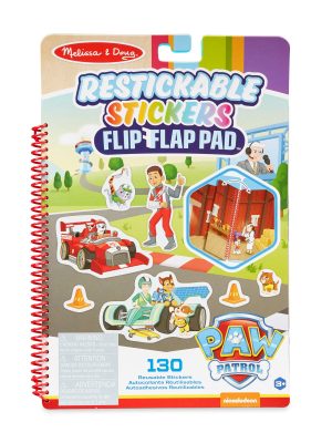 PAW Patrol Restickable Stickers Flip-Flap Pad - Classic Missions
