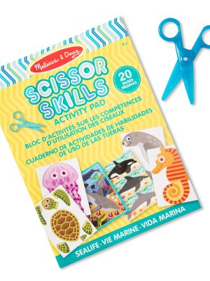 Sea Life Scissor Skills Activity Pad
