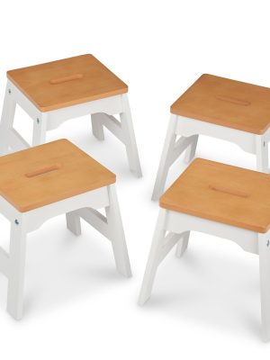 Wooden Stools ?C Set of 4