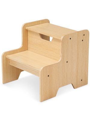 Wooden Step Stool - Natural